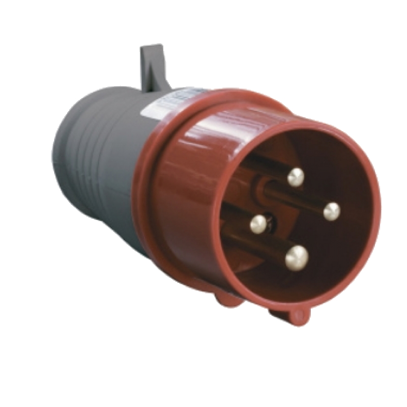Вилка электрическая кабельная IEK ССИ-014 (16 А, 3P+PE, 380 В, IP44) PSR02-016-4 электрическая кабельная вилка iek