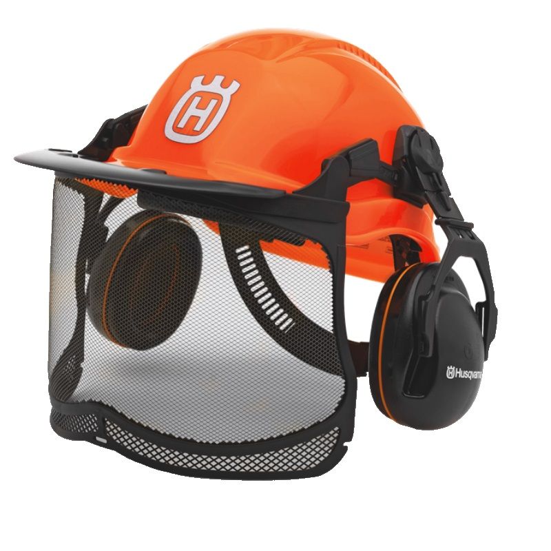 Шлем защитный Husqvarna Functional 5764124-01 флуоресцентный шлем защитный в комплекте с наушниками и забралом se3782