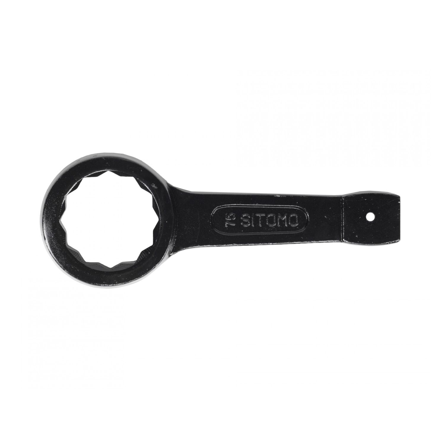 Односторонний накидной ударный ключ Sitomo (75 мм) ключ накидной двусторонний sitomo sit размеры 8x10 мм длина 144 мм