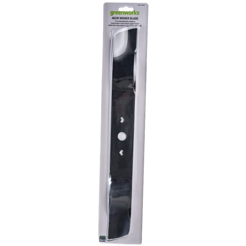 Нож сменный для газонокосилки 46 см Greenworks 2920407 нож сменный для газонокосилки 46 см greenworks 2920407
