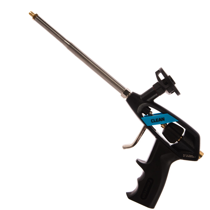 Пистолет для монтажной пены Fomeron PRO LINE Clean 590004 (вес 0.48 кг) пистолет для монтажной пены fomeron basic 590124 пластмассовый корпус вес 0 1 кг