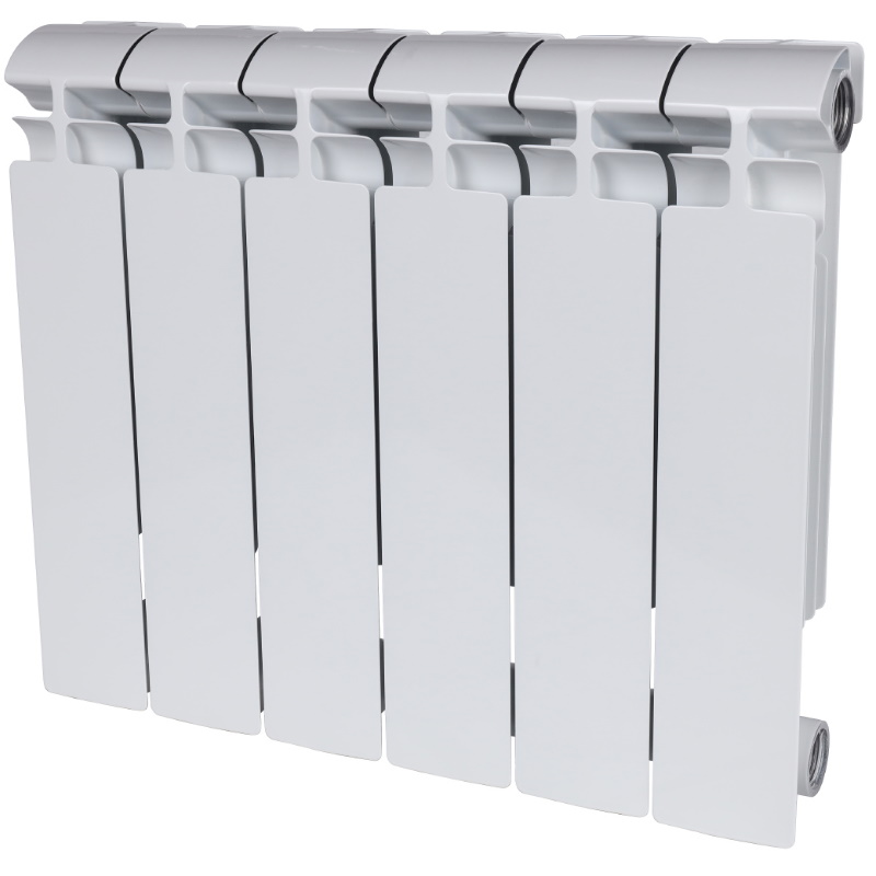 Радиатор Stout SRA-2310-035006 ALPHA 350, 6 секций, алюминиевый, белый RAL 9016 сумка для ноутбука wiwu alpha slim sleeve 13 3 серый