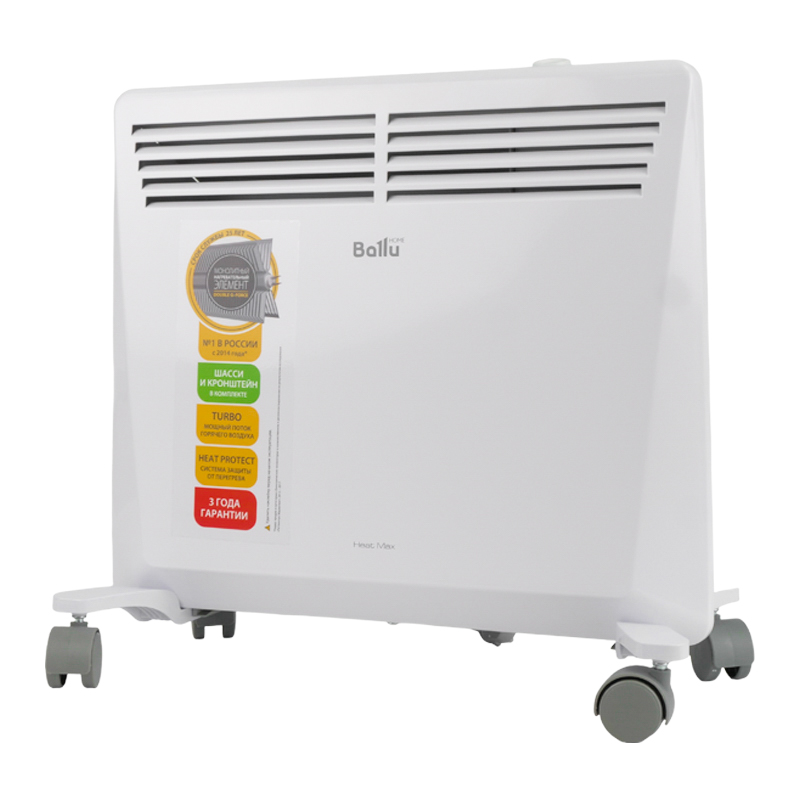 Электро конвектор для отопления Ballu BEC/HMM-1000 (1 кВт, вес 3.57 кг) тостер bq t1004 1000 вт 2 тоста 6 режимов спартак