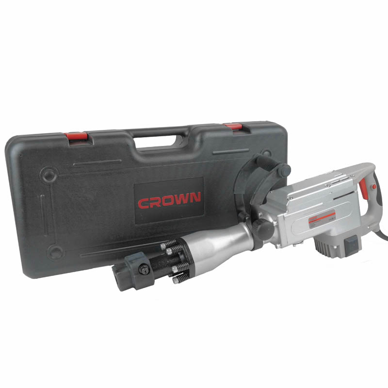 Отбойный молоток Crown CT18024 BMC (электрический, сила 45 дж, частота 1300 ударов/мин) отбойный молоток crown ct18124 bmc