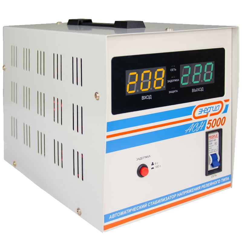 Стабилизатор Энергия АСН-5000 Е0101-0114 стабилизатор энергия асн 5000 е0101 0114