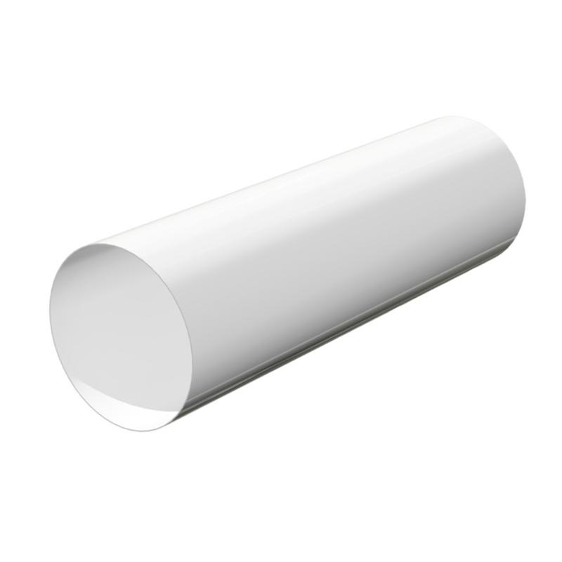Воздуховод круглый пластиковый Эра 16ВП2 (160 мм x 2 м) круглый пластиковый фланец виенто