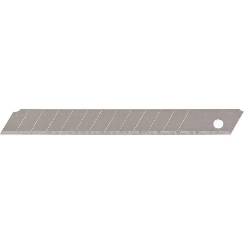 Лезвия для канцелярского ножа Matrix 793115 (ширина 9 мм, в упаковке 10шт) сменные лезвия для ножа хозяйственного универсального guk197 thorvik