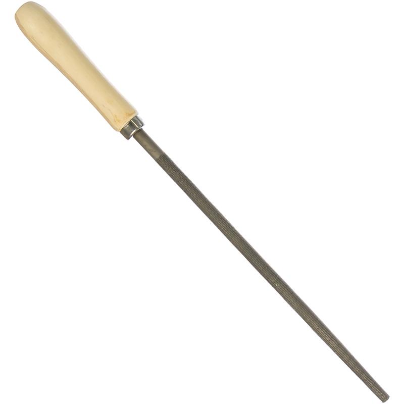 Напильник круглый Сибртех 16129 (250 мм, деревянная ручка) напильник сибртех 16329 250 мм полукруглая форма