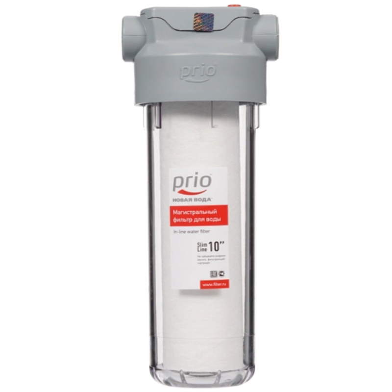 Магистральный фильтр Новая вода АU 020, 1/2 магистральный фильтр технического умягчения prio новая вода