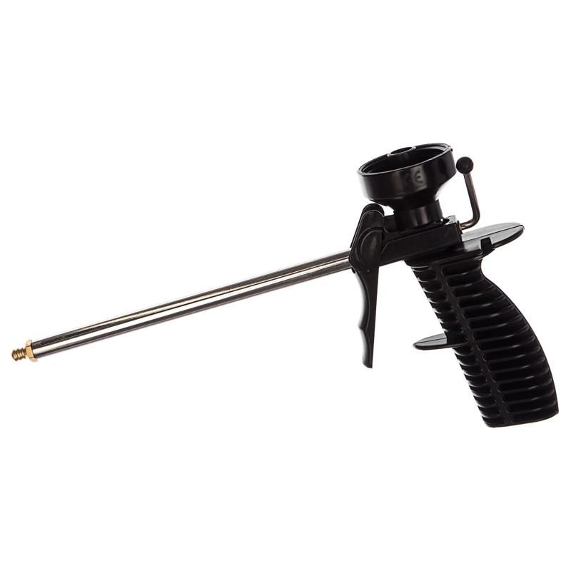 Пистолет для монтажной пены Fomeron Basic 590124 (пластмассовый корпус, вес 0.1 кг) пистолет для монтажной пены polynor polynor gun с тефлоновым покрытием