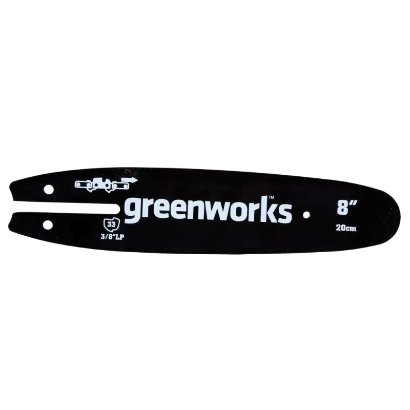 Шина для высотореза сучкореза Greenworks (20 см) 29497 шина для высотореза сучкореза greenworks 20 см 29497