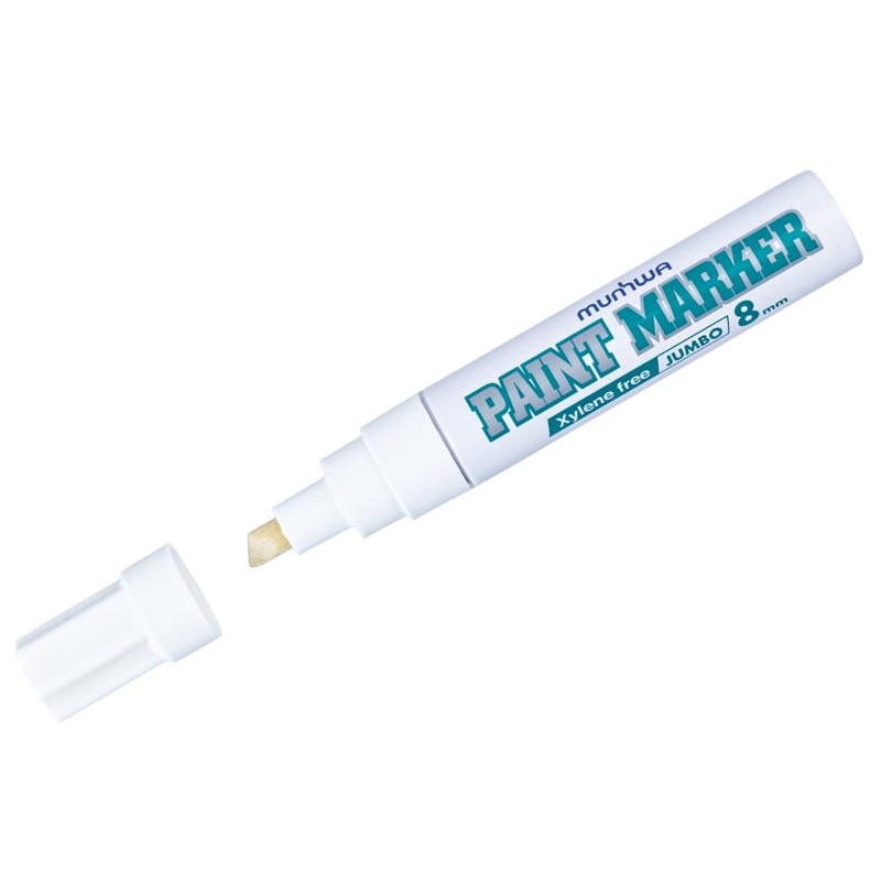 Маркер-краска MunHwa PM-05 (белый) маркер лаковый edding e 790 49 белый 2 3 мм