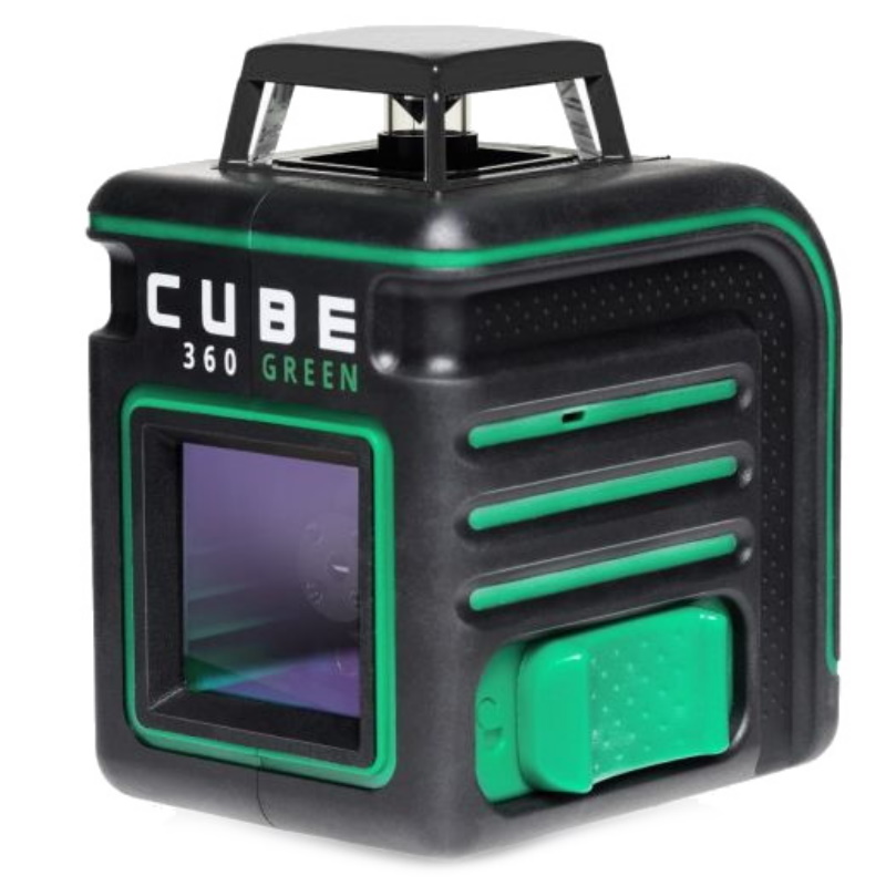 Лазерный уровень Ada CUBE 360 GREEN Basic Edition А00672 комплект уровень ada cube 360 green basic edition дальномер ada cosmo 50 а00732