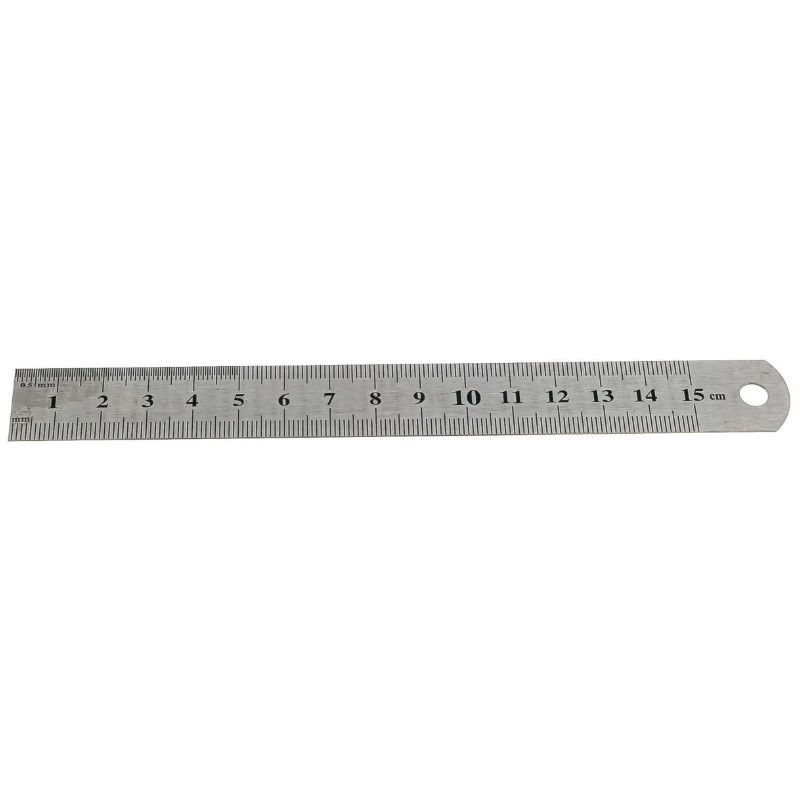 Измерительная линейка Sparta 305045 (150 мм, металлическая) линейка измерительная стальная с уровнем sparta 323675 300 мм