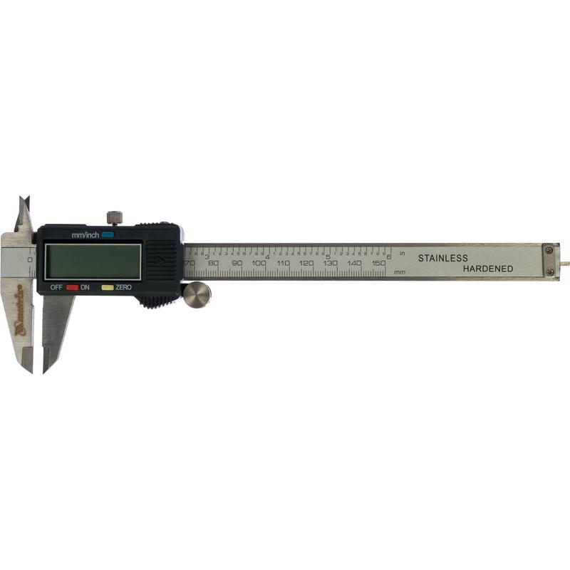 Электронный штангенциркуль Matrix 31611 (шаг 20 микрон, max измерение 150 мм) штангенциркуль зубр 3445 150 измерения до 150 мм