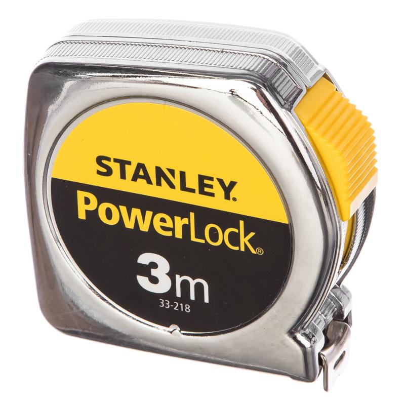 Рулетка Stanley Powerlock 0-33-218 (3 м, 12.7 мм) рулетка stanley powerlock 0 33 218 3 м 12 7 мм