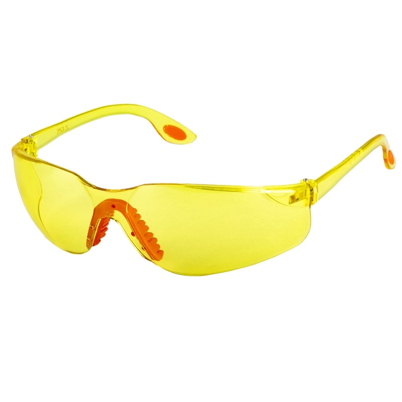 Очки защитные желтые Amigo 74702 защитные очки stihl dynamic contrast желтого а 0000 884 0363