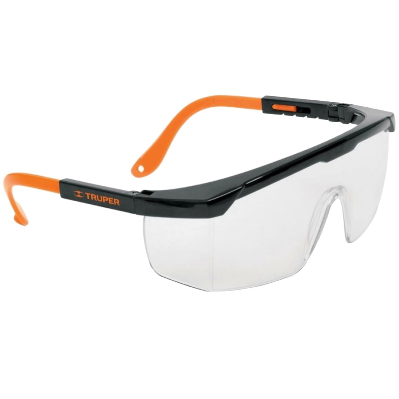 Очки защитные прозрачные Truper LEN-2000 14284 защитные очки с дужками champion c1009 для деревообработки прозрачные