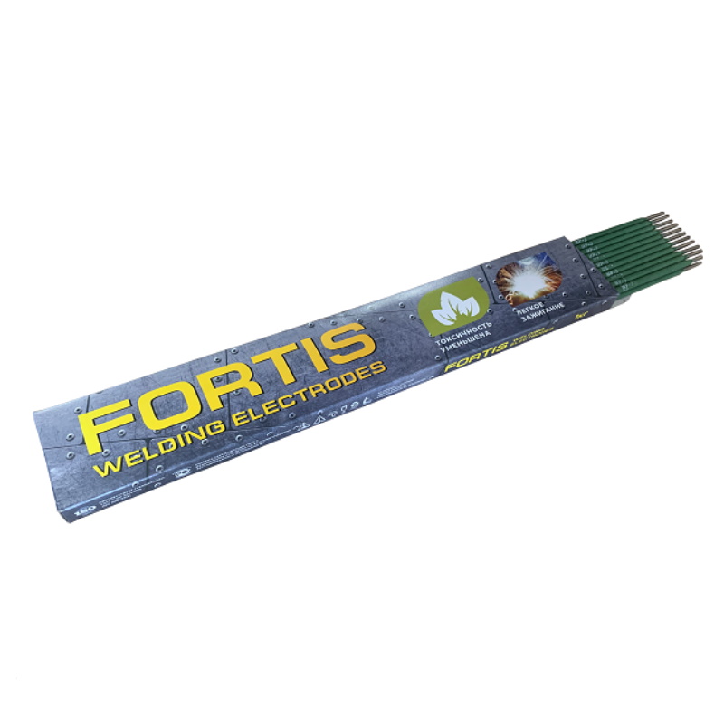 Электроды Fortis МР 3, 3мм, 2.5кг сварочные электроды fortis tantal