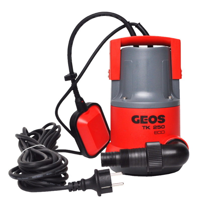 Насос погружной Geos TK 250 ECO 213593 скважинный насос pumpman tssm0 8 50 0 37 75мм 370вт h 98м q 1 8м3 ч 10м кабель