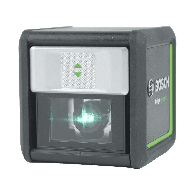 Лазерный нивелир с держателем MM2 Bosch Quigo Green 0.603.663.C00 (зеленый лазер, 2 луча) лазерный уровень ada 6d servoliner green а00622