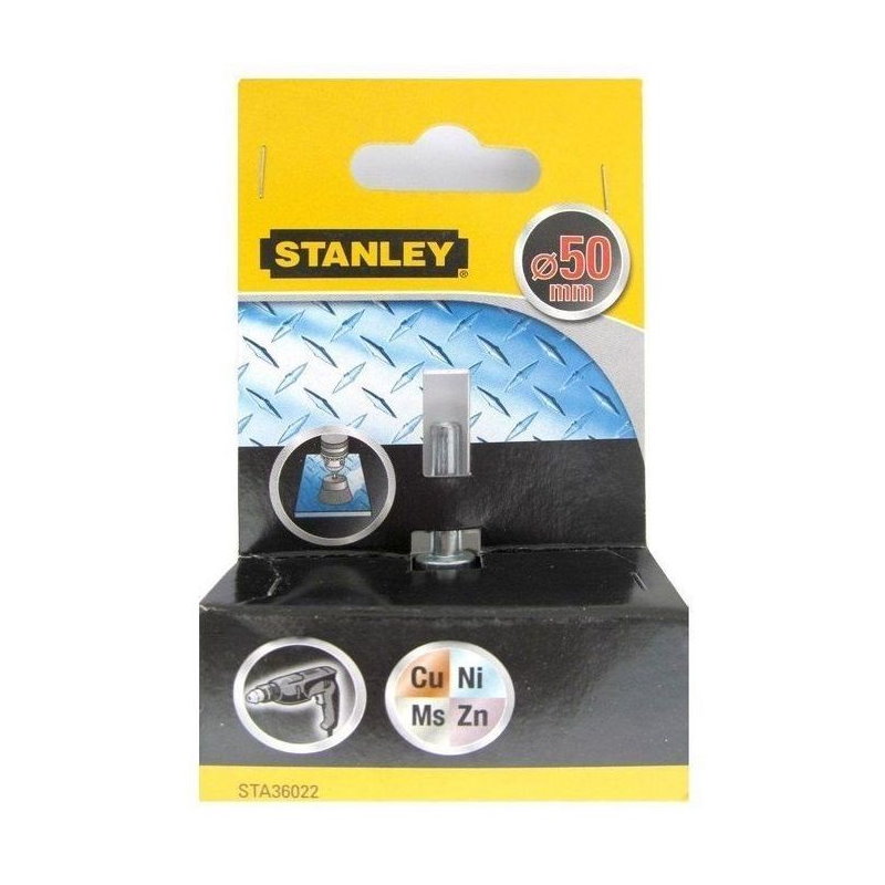 Щетка для дрели Stanley INOX STA36022-XJ (50 мм, чашечная) круглая щетка для дрели patriot edge 813010019 50 мм hex