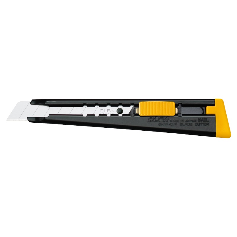 Металлический нож Olfa OL-ML с выдвижным лезвием, 18 мм нож металлический berger bg1351 с сегментированным лезвием 18 мм